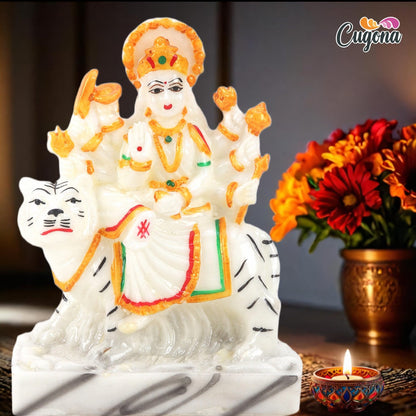 Durga Maa Murti marble dust  6 Inch