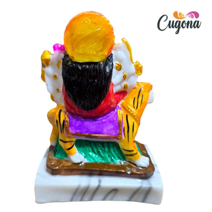 Durga Mata murti idol 5inch marble dust