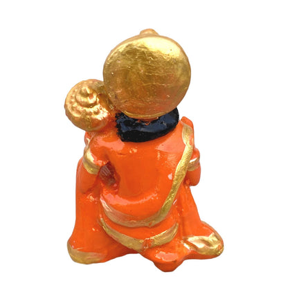 hanuman ji murti 3 INCH - Hanuman IDOL HANUMAN Ji Murti Blessing with Gada Sitting