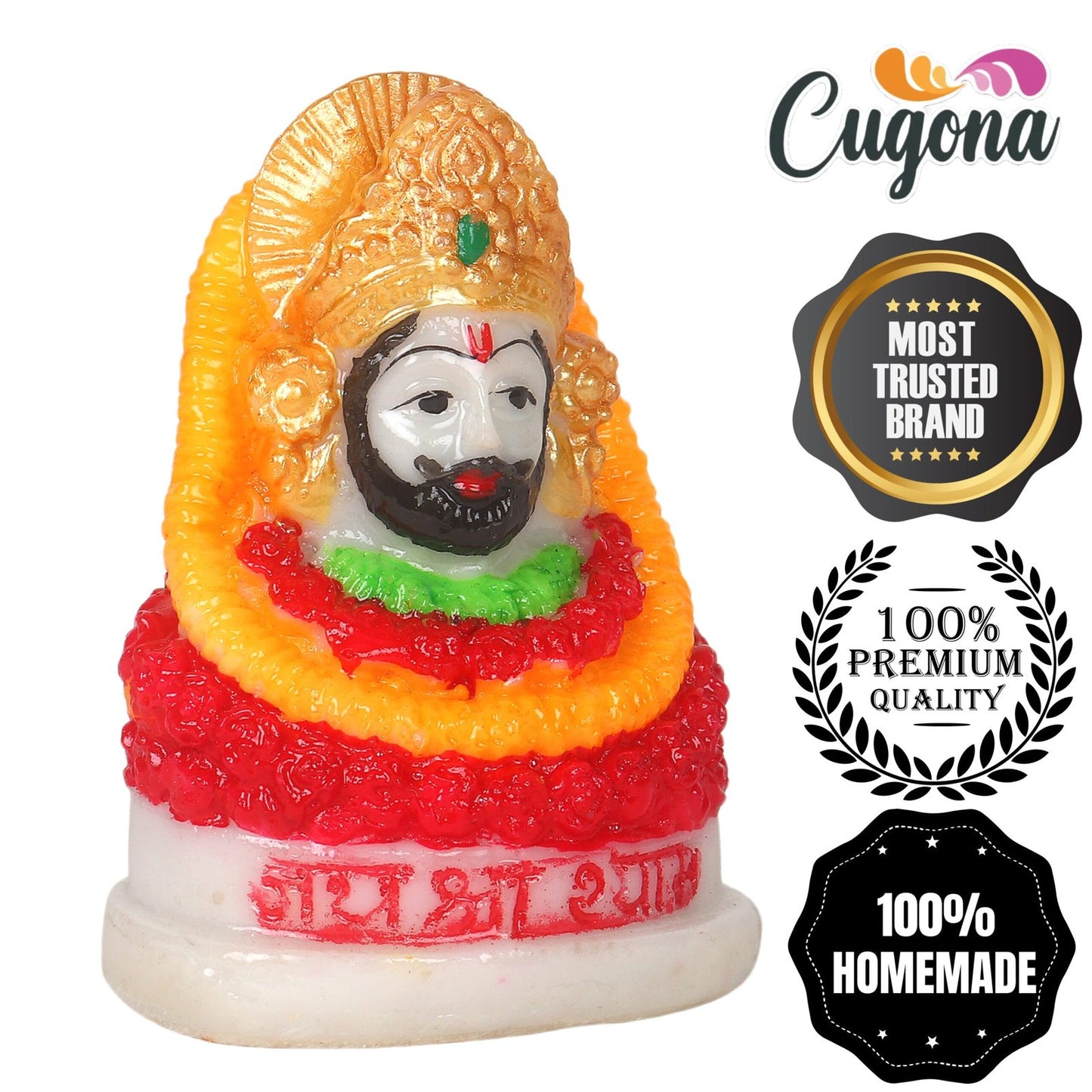 Khatu Shyam Ji Murti 3inch –  Polyresin marble dust